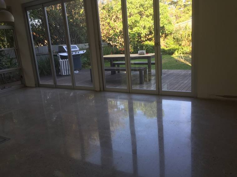 Living area with garden outlook