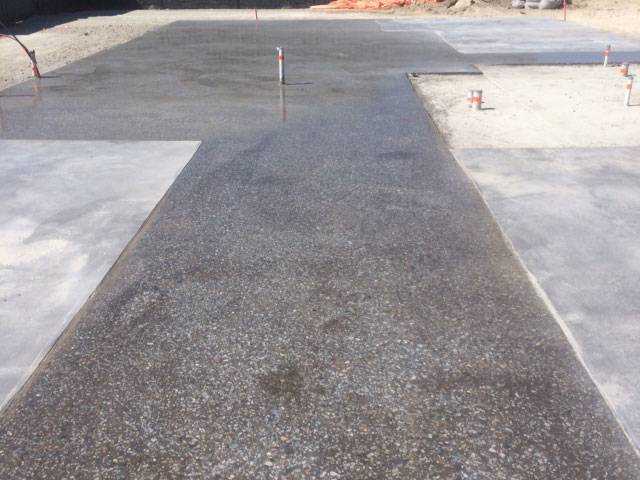Driveway and hardstand grind