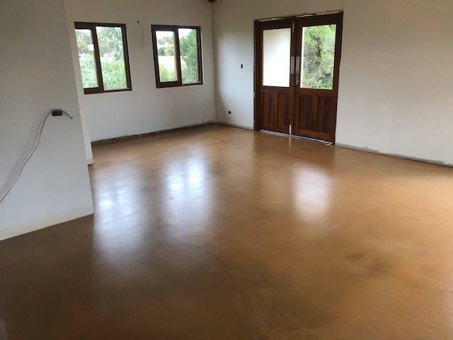 Warm brown polished floor, Aldinga