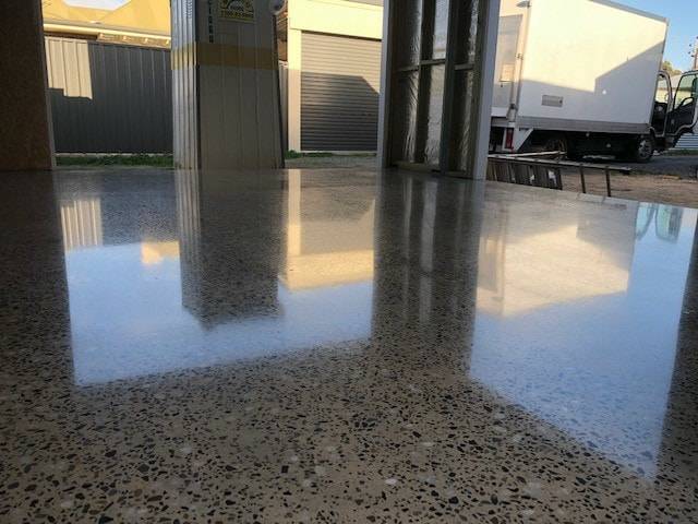 Garage floor, Glenelg