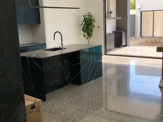 Kitchen and island bench, Grange