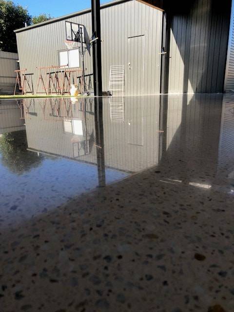 Shed and workshop floor, Morphettville